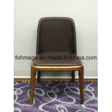 High Quality Leather Coffee Shop Chair for Wholesale (FOH-BCC42)